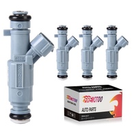 Kit 4 Injetores Combustível 4 Furos Hyundai Tucson, Santa Fe, Sonata, Kia Rondo, Forte, Sorento, Sportage, Optima 2.4L - imagem 1