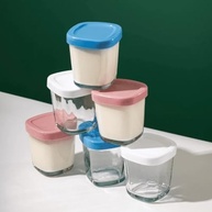 Kit 4 Potes de Vidro 150ml para Leite Materno e Papinhas - Segurança e Praticidade na Alimentação do Bebê - imagem 3