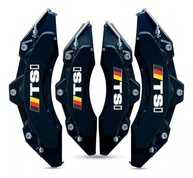 Kit 4 Capas Pinça Freio ABS 24cm Preto - Golf, Jetta TSI e Mais! - imagem 2