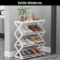 Sapateira Organizadora Vertical com 4 Prateleiras - Design Moderno e Compacto - imagem 4