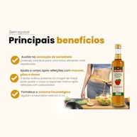 Vinagre De Maça 100% Orgânico Acidez 4,2% 500ml - 4 Estações - imagem 3