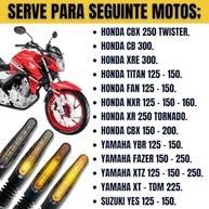 Kit 4 Piscas Seta Palito LED Slim Universal para Moto: Segurança e Estilo - imagem 4