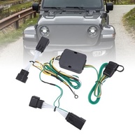 Kit Fiação Engate 4 Pinos Cryfokt para Jeep Wrangler JL/JT (2018-2025) - Conexão Rápida Plug & Play - imagem 5
