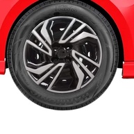 Calota Aro 15" Onix 23/24 Preto/Prata - Jogo c/ 4 Calotas Grid 380CP-PBP-E - imagem 4