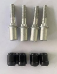 Kit 4 Pinos de Roda 250300060 com Porcas Pretas para Can-Am Maverick 1000 e Commander MAX 1000 XTP UTV - imagem 3