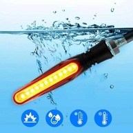 Kit 4 Piscas Seta LED Sequencial First Option para XRE, CB300, Bros, CG Titan Fan 150 - Segurança e Estilo Moderno - imagem 3