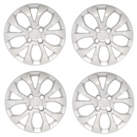 Kit 4 Calotas Prata Aro 15 para Onix, Prisma e Cobalt - Design Moderno e Proteção - imagem 1