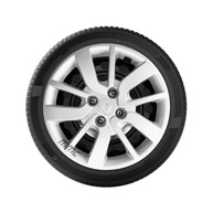 Renove Seu Sandero/Logan: Kit 4 Calotas Aro 15 Prata com Logo Relevo (Top Mix 6005) - imagem 5