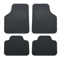 Kit 4 Tapetes Automotivos Universais em Borracha Preta: Proteção e Estilo para Seu Carro - imagem 2