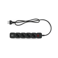 Filtro de Linha Intelbras EPE 204: 4 Tomadas + 2 USB, Proteção Total e Design Inteligente - imagem 1
