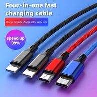 Cabo USB 4 em 1: Carregue Rápido e Transfira Dados! - imagem 2