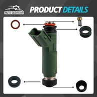 Kit 4 Vedações Injetor Combustível Chevrolet Prizm, Pontiac Vibe 1.8L L4 (2003-2008) - Substitui 23209-0D040 - imagem 4