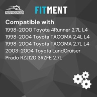 Kit 4 Vedações Injetor Combustível Toyota 4Runner Tacoma 2.7L 2.4L (1998-2004) - Peça 23250-75080 - imagem 3