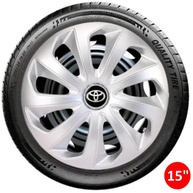 Jogo 4 Calotas Esportivas Velox Aro 15 Prata para Toyota Etios, Yaris e Corolla - Design Moderno e Fixação Segura - imagem 4