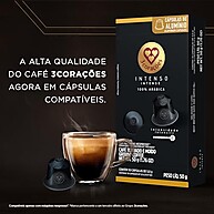 Café Intenso 3 Corações 40 Cápsulas Nespresso - imagem 2