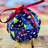 40 Caixas Surpresa Bolinha de Natal HoHoHo Regina - imagem 1
