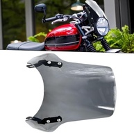 Defletor de Para-brisa QccHieUs para Motocicleta Speed 400/400x - Proteção Cinza Elegante - imagem 3