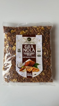 Granola Néctar de Tâmara Biomass, Mix de Cereais com Frutas e Castanhas, Vegano, 400g - imagem 1