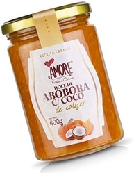 Doce de Abóbora cremosa com coco de colher - RB Amore - 400g - imagem 3