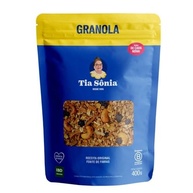 Granola Tradicional Castanha Coco Fruta Pacote 400g Tia Sônia - imagem 2