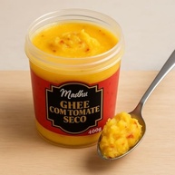 Manteiga Ghee com Tomate Seco C/sal 400g - Madhu Ghee - imagem 2