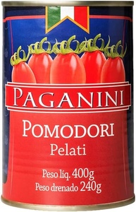 Kit 6X: Tomate Pelado Paganini 400g - imagem 1