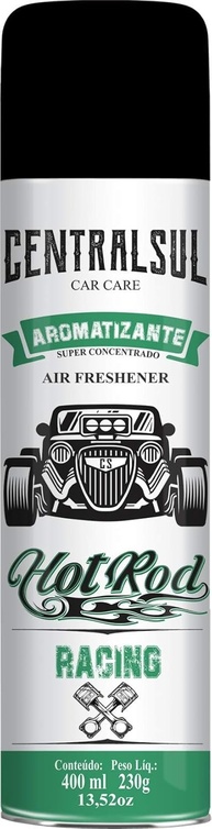 Aromatizante Hot Rod Racing Centralsul Química 400ml: Perfume Intenso e Duradouro - imagem 1