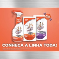 Mr. Músculo Desinfetante Platinum Cozinha Laranja 400ml - Tripla Ação Limpa, Desengordura e Desinfeta - imagem 5