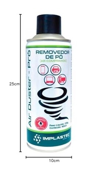 Ar Comprimido Aerossol Air Duster Pro 400ml - Limpeza Profissional para Eletrônicos - imagem 3