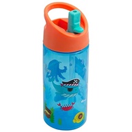Garrafa Aventuras Pirata 400ml Azul - Segura, Leve e Divertida para Crianças - imagem 5