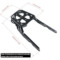 Suporte Traseiro de Bagagem Premium para Triumph Scrambler 400X e Speed 400 | Alumínio e Aço Inoxidável - imagem 5