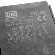 Contator WEG 40A CWL40-00-30D23 220V - Controle de Motores com Alta Performance - imagem 4