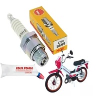 Combo Essencial: Vela NGK Original + Graxa para Bicicleta Motorizada 40cc-80cc - imagem 2