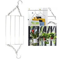 Rack de Secagem Multifuncional em Aço Inoxidável 40cm - Ideal para Roupas, Toalhas e Vasos de Flores - imagem 5