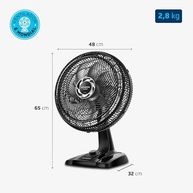 Ventilador de Mesa Mondial 40cm Turbo 140W - Potência e Estilo para seu Ambiente - imagem 3