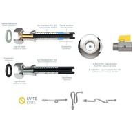 Kit Ligação Aquecedor Água/Gás Blukit 1/2" x 40cm - Conexão Segura e Durável - imagem 4