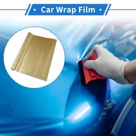 Película Protetora para Carro 40cm x 150cm - PVC Fosco Dourado | Capa Universal Antirrisco - imagem 3