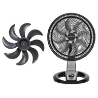 Hélice para Ventilador Britânia Turbo BVT480 8 Pás 40cm Cinza - Peça Original de Reposição - imagem 4