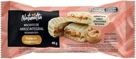 Biscoito Arroz Amendoim Coberto Branco Zero Açúcar Naturatta 40G - imagem 1