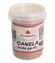 Canela Pura Em Pó Mundialho 40g - imagem 2