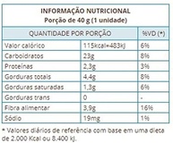 BOLINHO ZERO SABOR CHURROS C/ DOCE DE LEITE 40G / DISPLAY C/ 12 UNID. - imagem 1