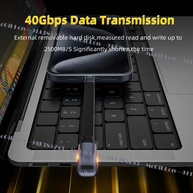 Cabo USB-C 240W: Carregamento Turbo e Dados a 40Gbps - imagem 3