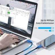 Cabo USB4 40Gbps: Velocidade e Potência! - imagem 2