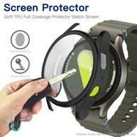 Capa Bumper Protetora Preta com Película para Galaxy Watch 7 40mm: Segurança e Estilo! - imagem 4