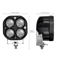 Farol de Neblina LED 7.5cm 40W: Iluminação Potente e Versátil para Seu Veículo - imagem 3
