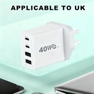 Carregador USB-C 40W: Rápido e Versátil! - imagem 2