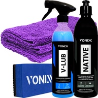Kit Clay Bar + Descontaminação Pintura Vonixx | Native Cleaner Wax + Pano Zacs 40x60 + V-Lub - imagem 1