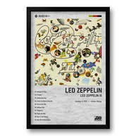 Quadro Led Zeppelin III 40x60cm - Estampa Spotify Oficial com Moldura Ecológica - imagem 1