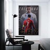 Pôster Cristiano Ronaldo em Tela 40x60cm - Decore com Estilo e Paixão pelo Futebol - imagem 3