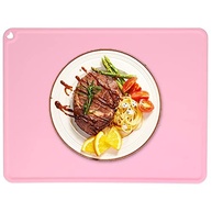 Tapete de Mesa Silicone KIMISS 41x31cm Rosa Escuro - Antiderrapante, Impermeável e Versátil - imagem 2